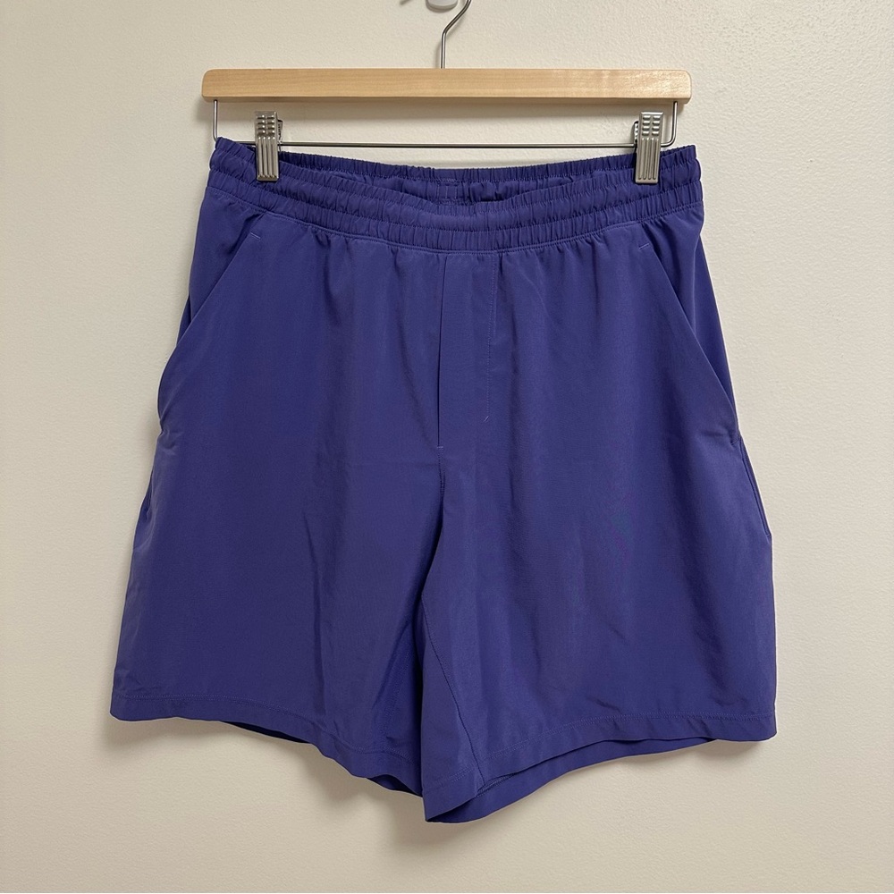 Lululemon Pace Breaker Linerless Short 7” Purple  Size M